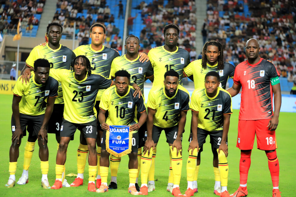 Uganda Cranes players representing Uganda as FUFA expands its search for eligible heritage and diaspora footballers