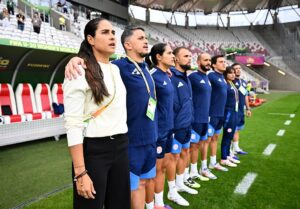 Costa Rica female coach Patricia Aguilar at FIFA U-20 Women’s World Cup 2026