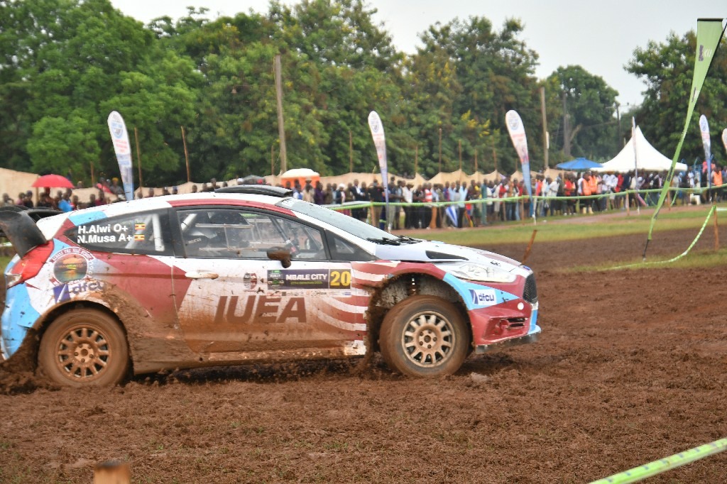 Hassan Alwi Jr car in 2026 KCB National Rally Championship