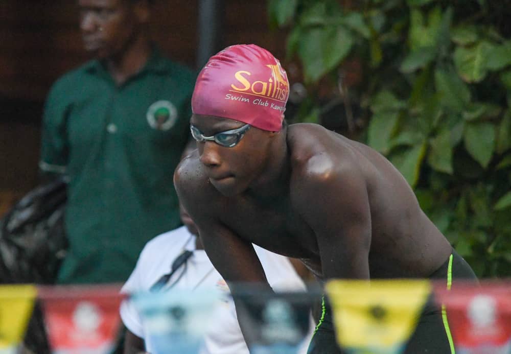 Uganda swimmer Arthur Mwase ahead of the Dakar 2026 Youth Olympic Games