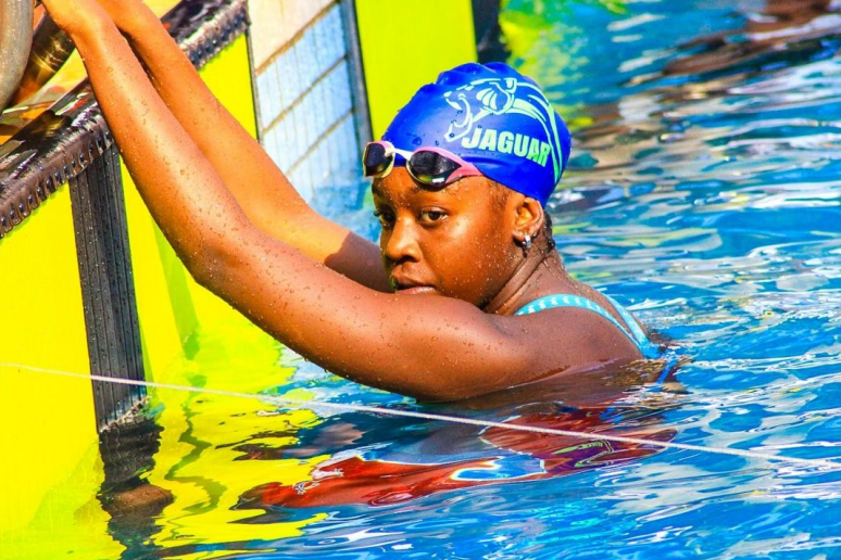 Uganda swimmer Zara Marie Mbanga preparing for the Dakar 2026 Youth Olympic Games