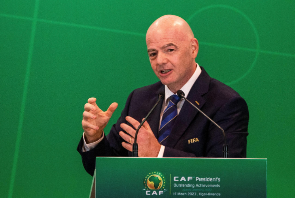 FIFA president Gianni Infantino discusses African football development funding as Uganda seeks further FIFA Forward investment ahead of AFCON 2027.